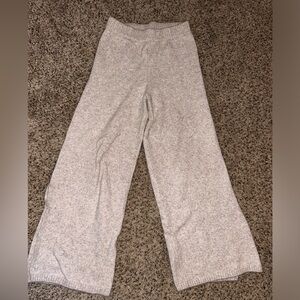 H&M wide leg sweater pants